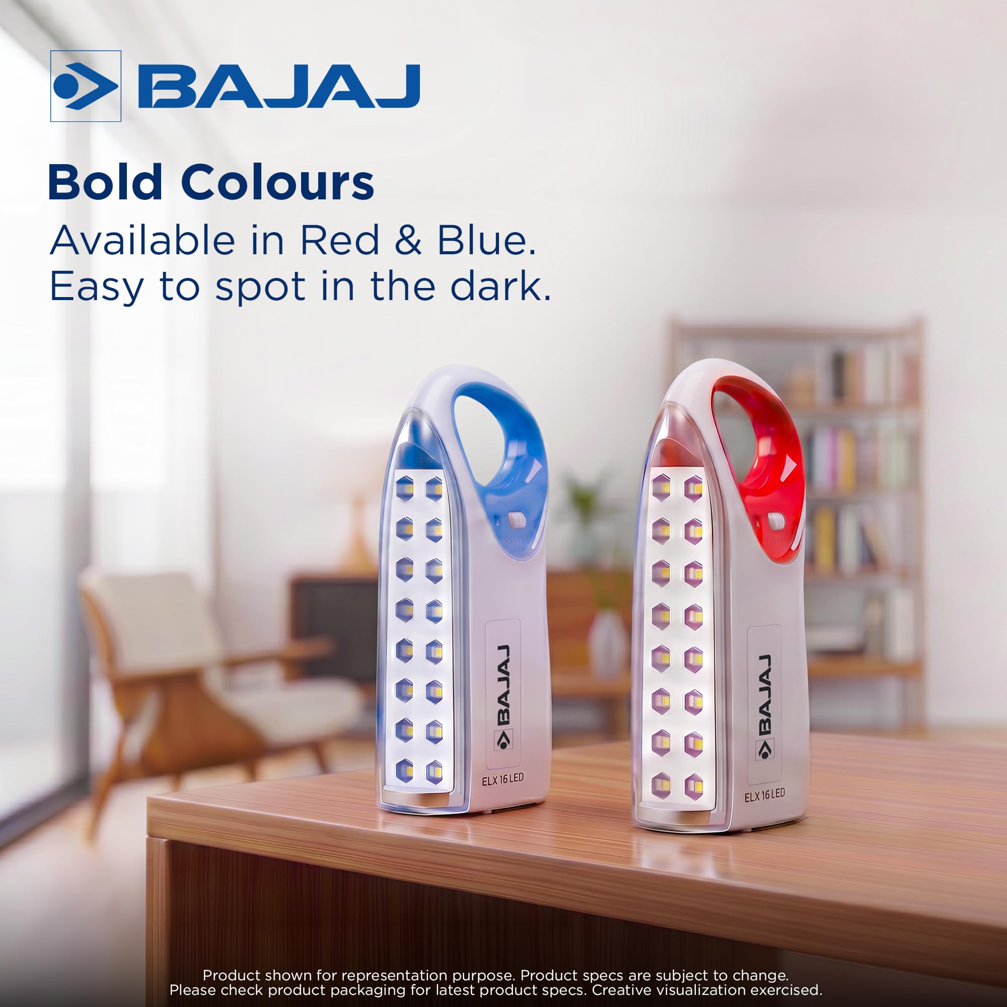 Bajaj ELX 16 LED Red Emergency Light - Buy Now -8