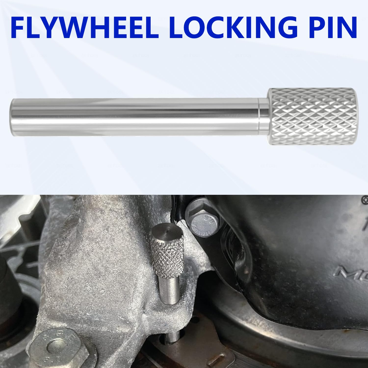 ZKTOOL Herramienta de ajuste de sincronización del árbol de levas del motor, herramienta de fijación de polea del cigüeñal, compatible con Alfa Fiat Lancia 1.0 1.3 MultiAir Petrol, pasador de bloqueo