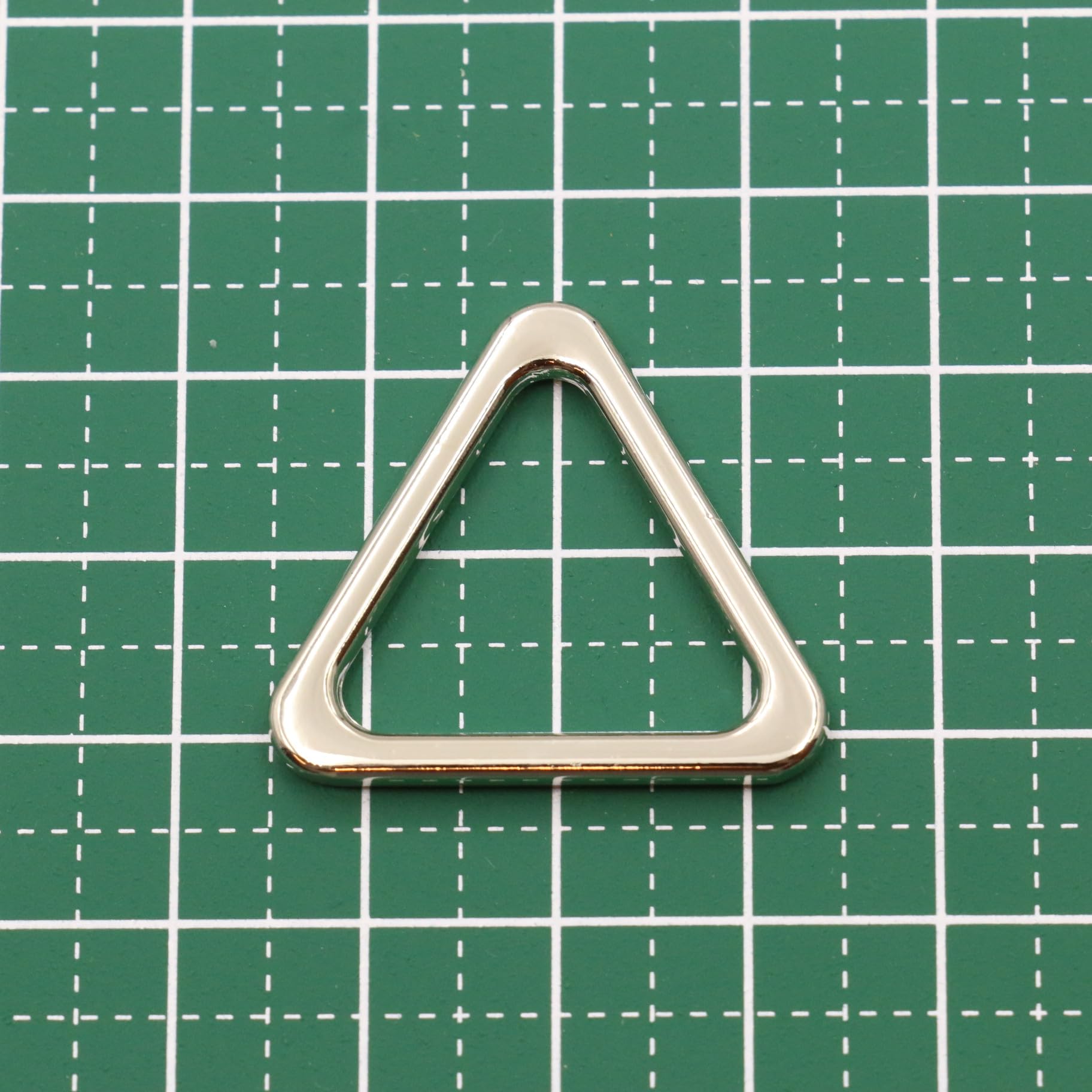 Amazon.co.jp: 三角カン 平型タイプ 5個セット (内径20mm, シルバー