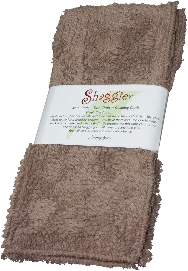 Rin Tan Tan Shaggies Chenille Multi Purpose Washcloth