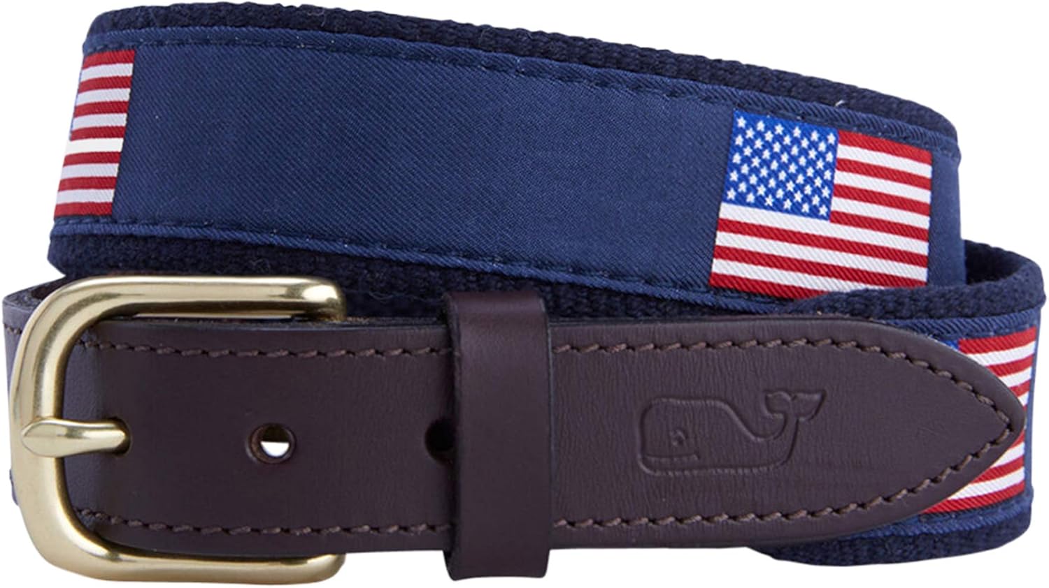 vineyard vines boys Boys American Flag Canvas Club Belt