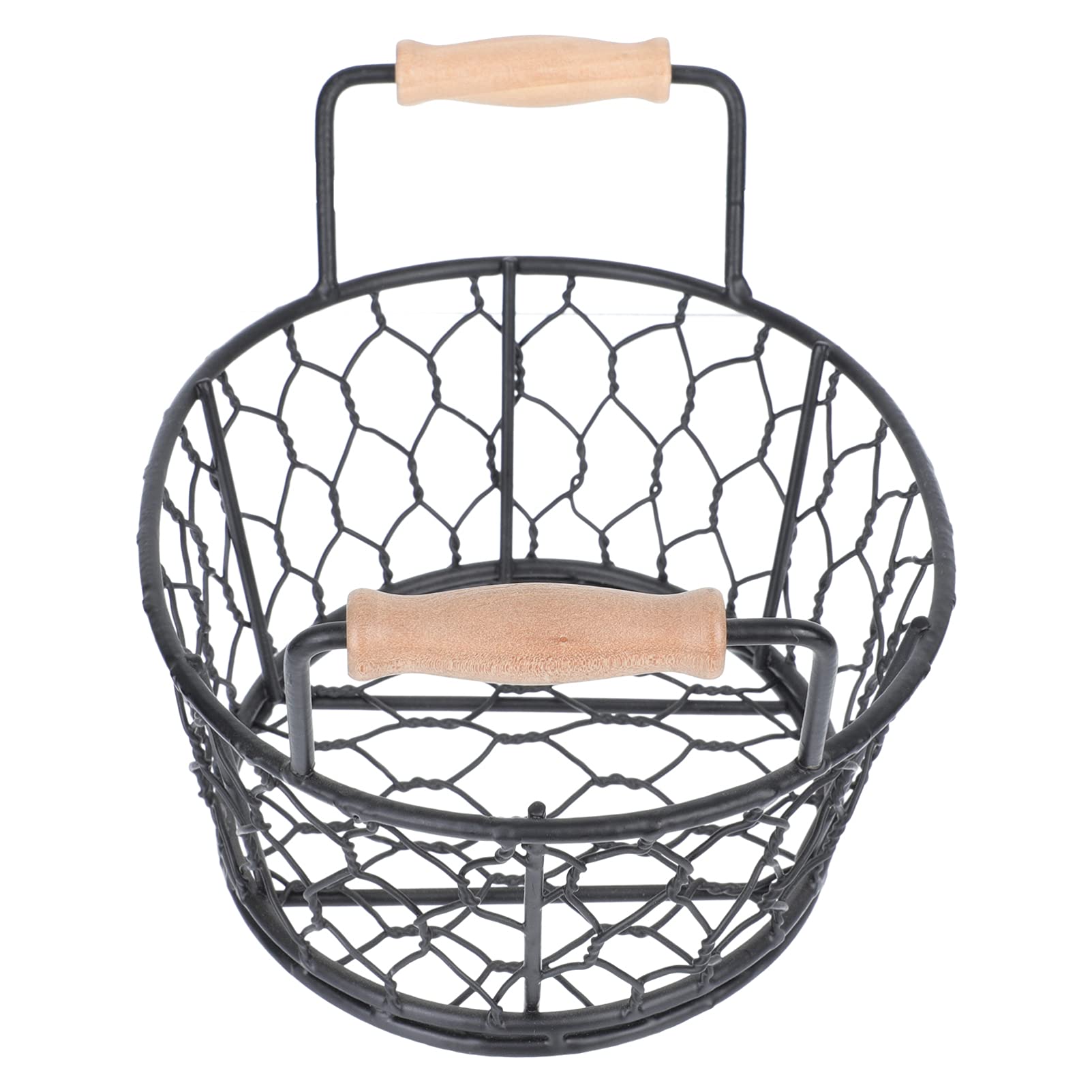 Cabilock 1pc Retro Deep Fry Basket for Snacks Mini French Fries Container for Home Restaurant Use Stylish Food Serving Tool for Parties and Cafes