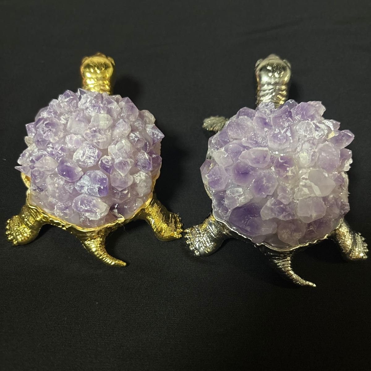 亀置物アメジスト紫水晶天然石風水金運財運運気上昇幸運パワーストーン人気 7点亀置物アメジスト紫水晶天然石風水金運財運運気上昇幸運