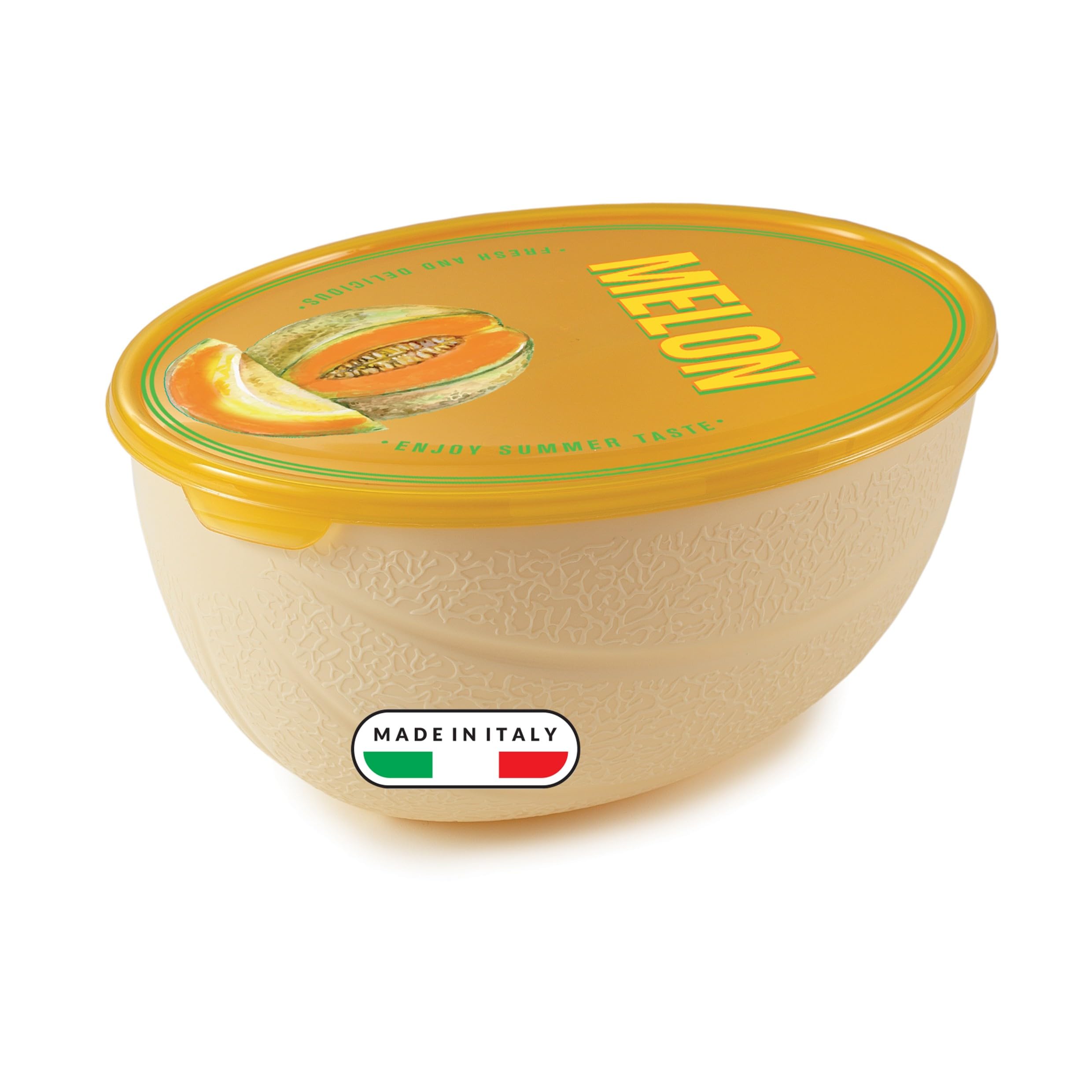 Snips Guarda Melón 2 L, Contenedor para Melón y Rodajas de Melón, Recipiente para Nevera 23,5 x 18 x 11 cm, Apto Lavavajillas, Made in Italy en oferta en Amazon