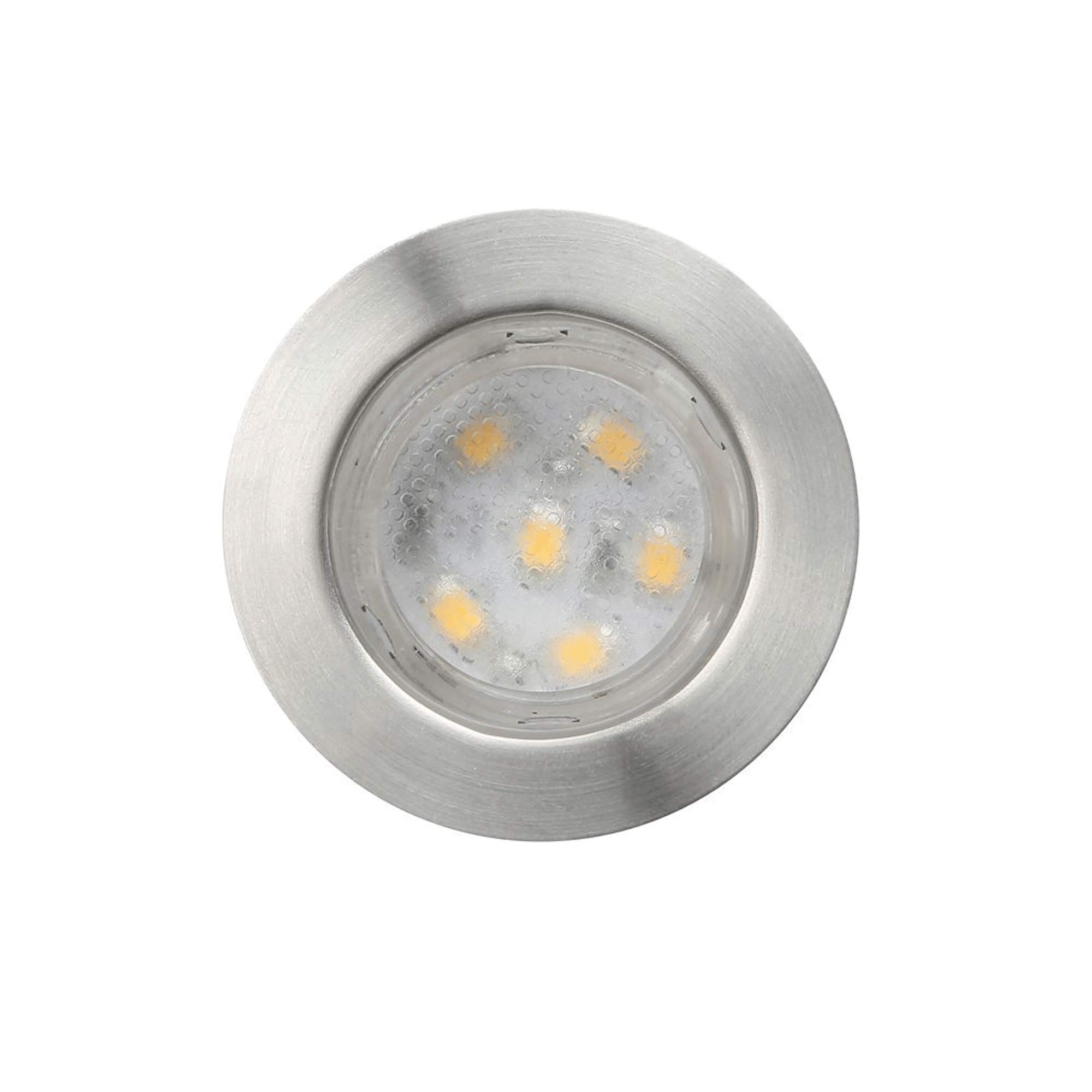 Spot, LED, 12 V, 45 mm, Beleuchtung für Außen, Dekoration, Deckenleuchte, Terrasse, wasserdicht, Metall Kunststoff, Warmweiß, 45mm,10pcs 12.00 volts