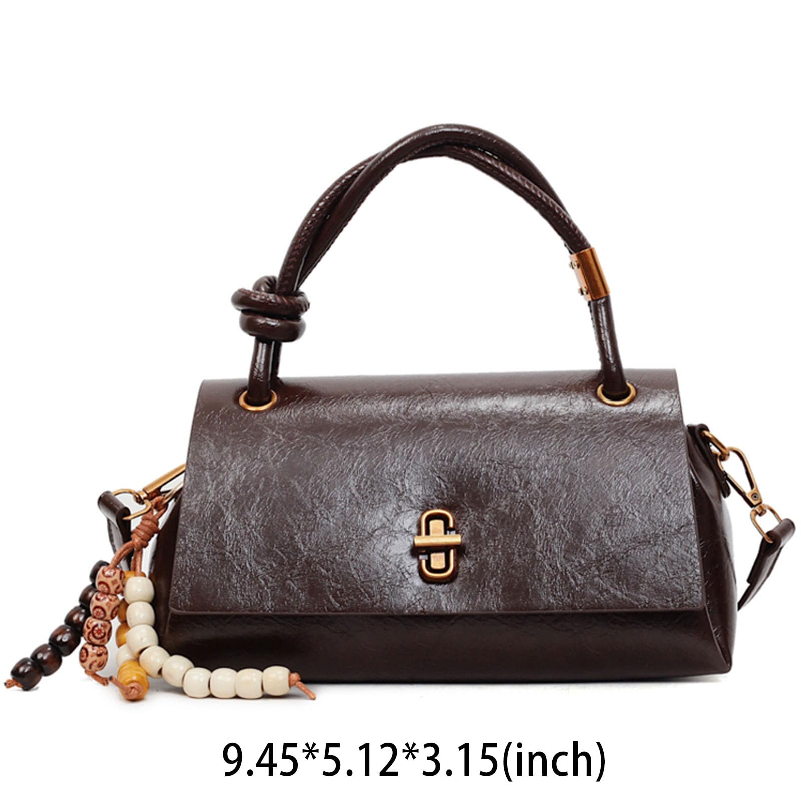 Borsa a tracolla da donna: borsa a tracolla in pelle, tracolla impermeabile regolabile, tasche multiple per carte di credito, lavoro, shopping, viaggi, uso quotidiano