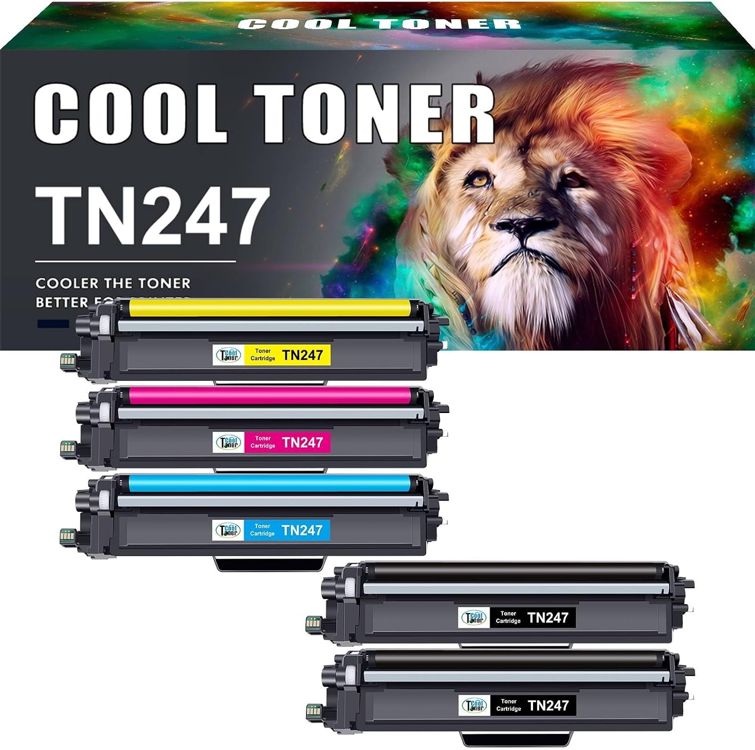 Kit Toner Originale Brother TN243 CMYK – Per DCP-L3550CDW, MFC-L3710CW E Altri, Resa 1000 Pagine