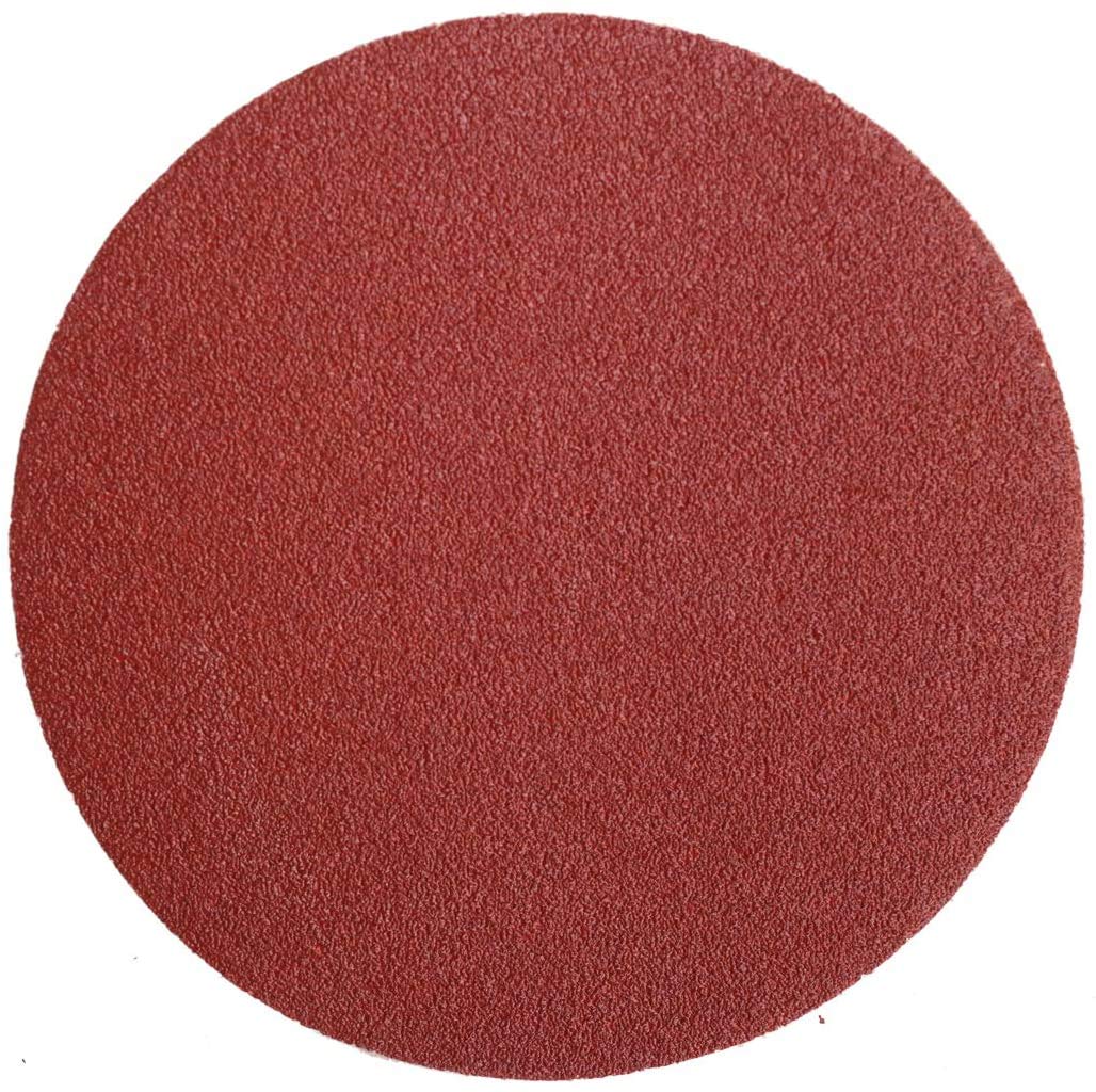 Auniwaig 12 inch 100/180 Sandpaper Sanding Discs NOHole PSA 5 Each of