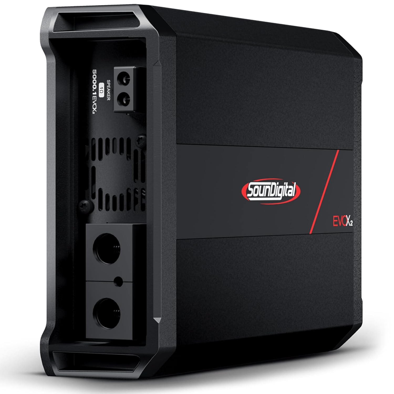 SounDigital EVOX2 5000.1-2 Ohms Monoblock 5000W RMS Bridged Power Car Amplifier