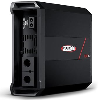 SounDigital EVOX2 5000.1-2 Ohms Monoblock 5000W RMS Bridged Power Car Amplifier