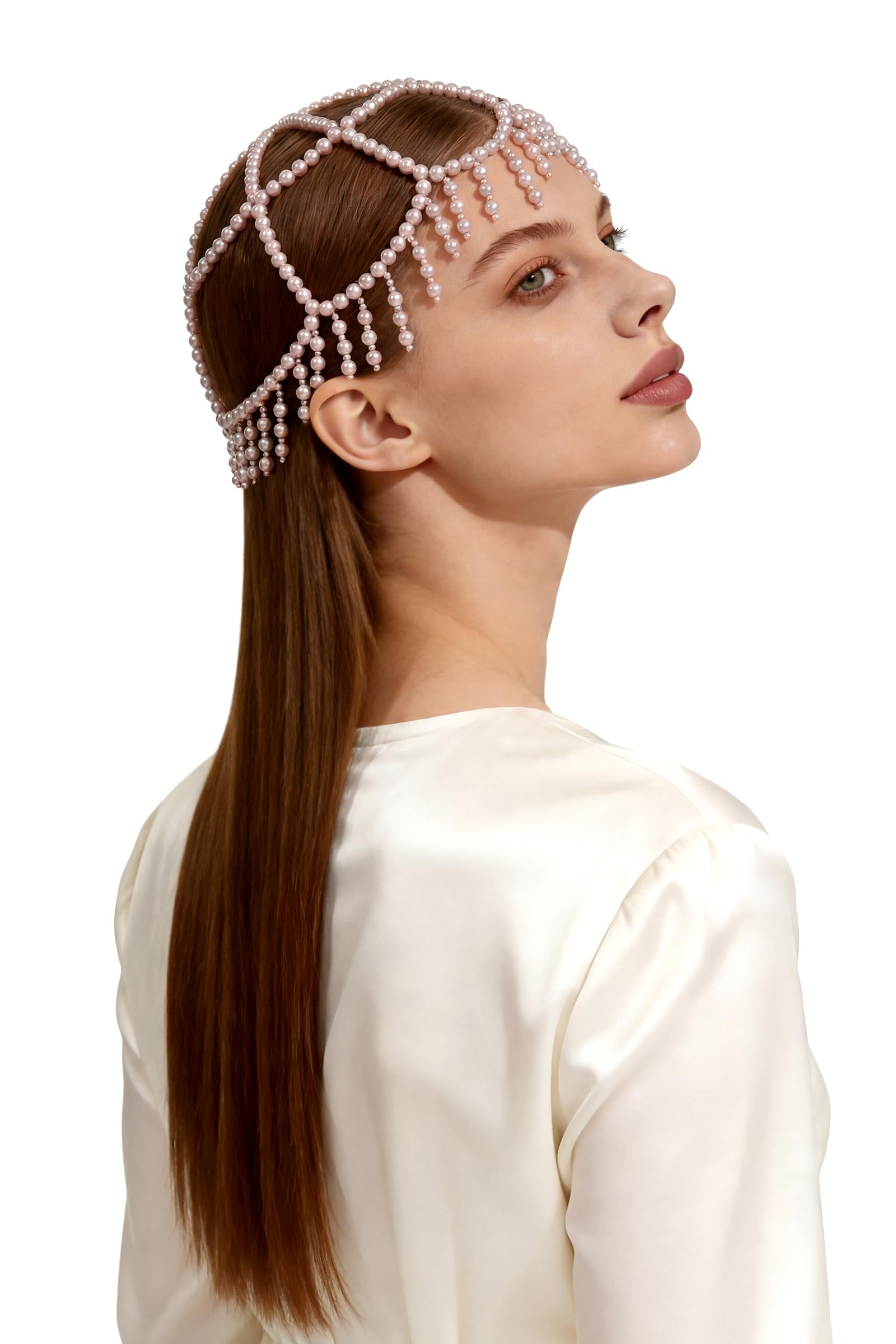 Amazon.com : BABEYOND Pearl Flapper Headpiece, 1920s Gatsby 