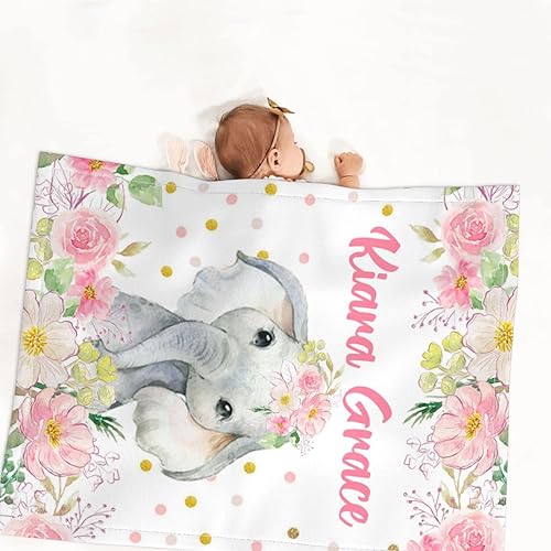 Miniatura 7 de Regalos personalizados para bebés, mantas de bebé personalizadas para niñas y niños, mantas de bebé personalizadas para niñas, mantas de bebé