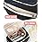 BAGSMART Travel Toiletry Bag, Large Wide-open Travel Bag for Toiletries, Makeup Cosmetic Travel Bag with Handle, Black-M