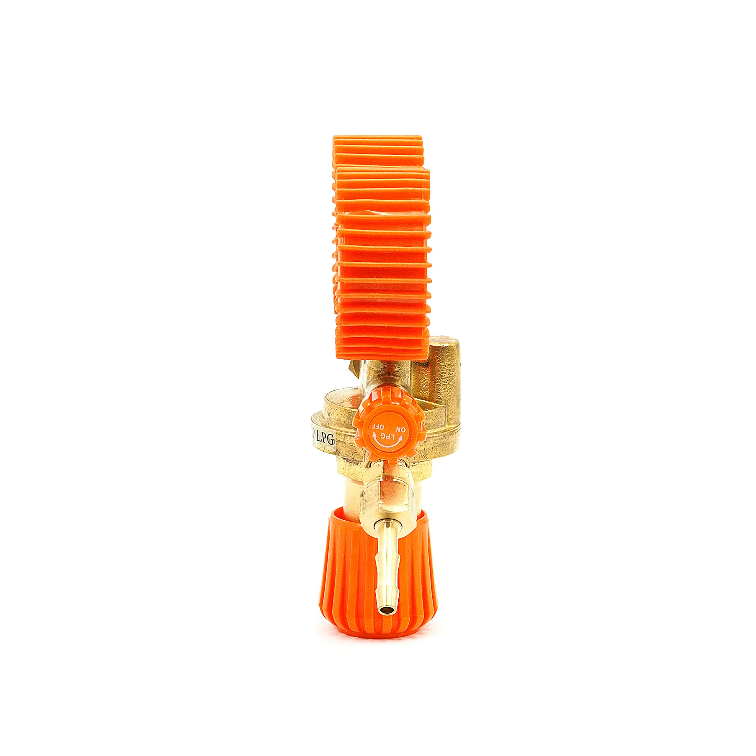 PROPAN-BUTAN - Regolatore di pressione GPL riduttore 2 gauge tubo 8 mm 1,5bar 3/8LH 6kg/h