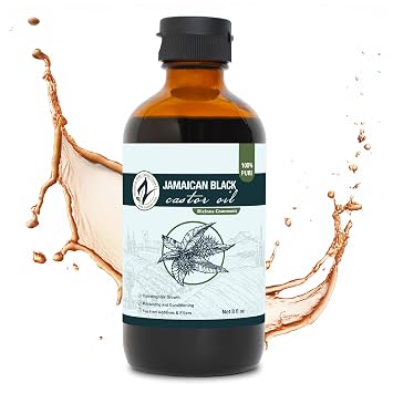 Black Castor Oil_100% Pure Tropic Jamaican Black Castor Oil 8 Ounce