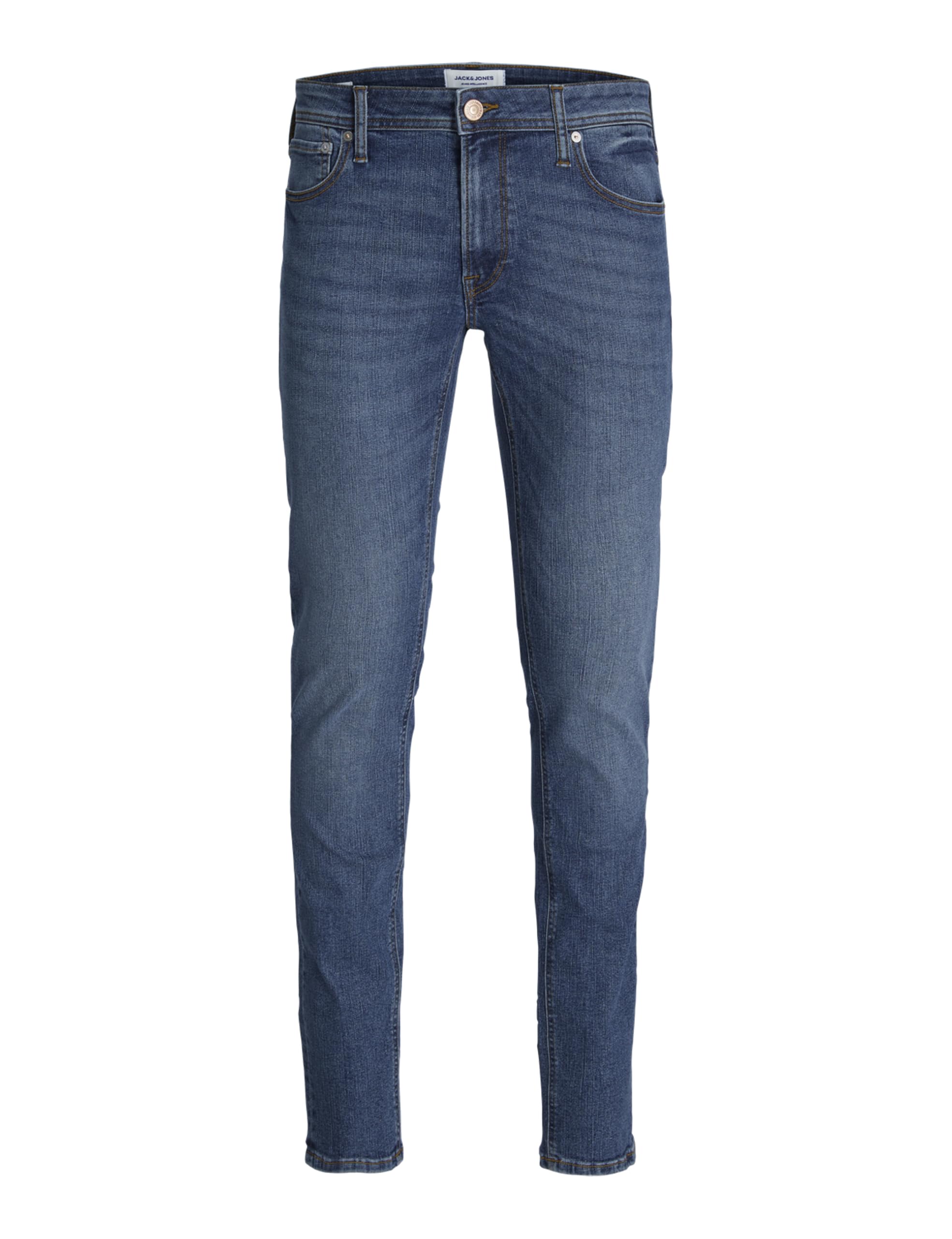 JACK&JONES PLUS Men's Jjiliam Jjoriginal Sq 223 Pls Jeans, Blue Denim, 48 W/32 L