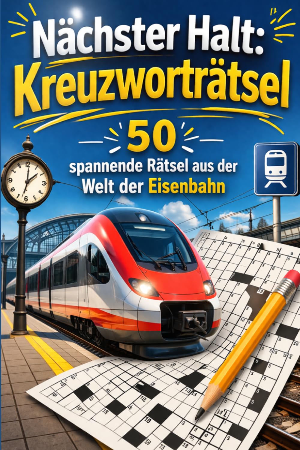 Nächster Halt: Kreuzworträtsel: 50 spannende Rätsel aus der Welt der Eisenbahn