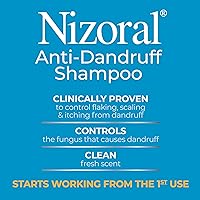 Vista 9 de Nizoral Champú anticaspa con 1% de ketoconazol, aroma fresco, 14 onzas líquidas (paquete de 2)