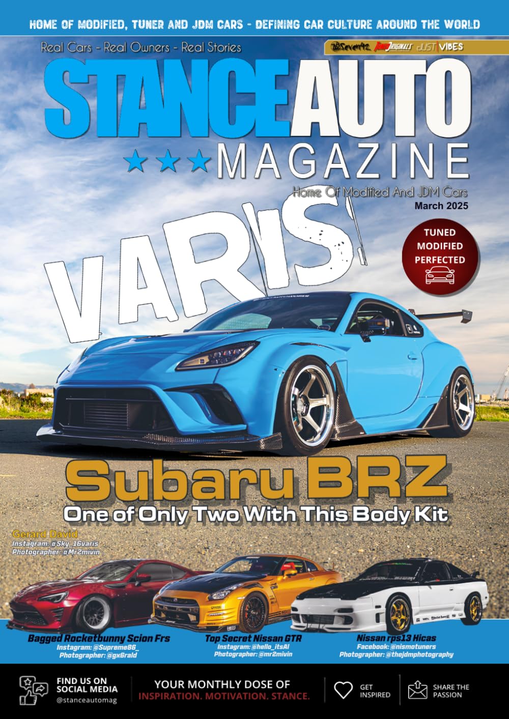 Stance Auto Magazine March 2025: Real Cars, Real Owners, Real Stories (Stance Auto 2025 Magazines)