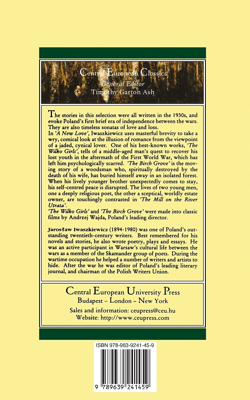The Birch Grove and Other Stories (CEU Press Classics)