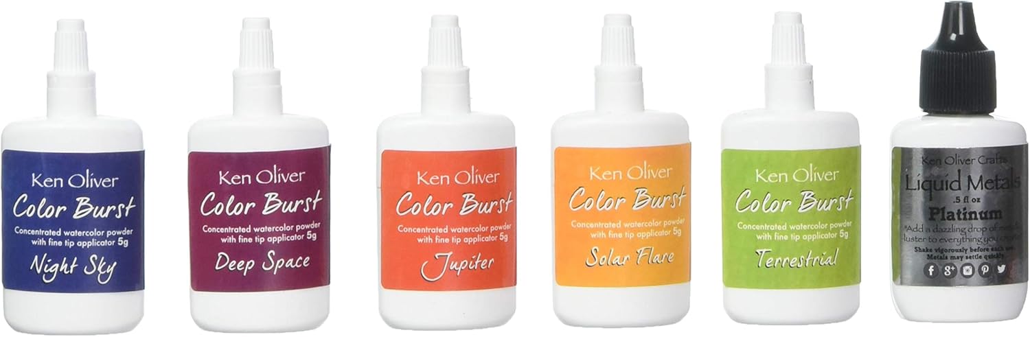 Ken Oliver Color Burst Powder, Multicolor