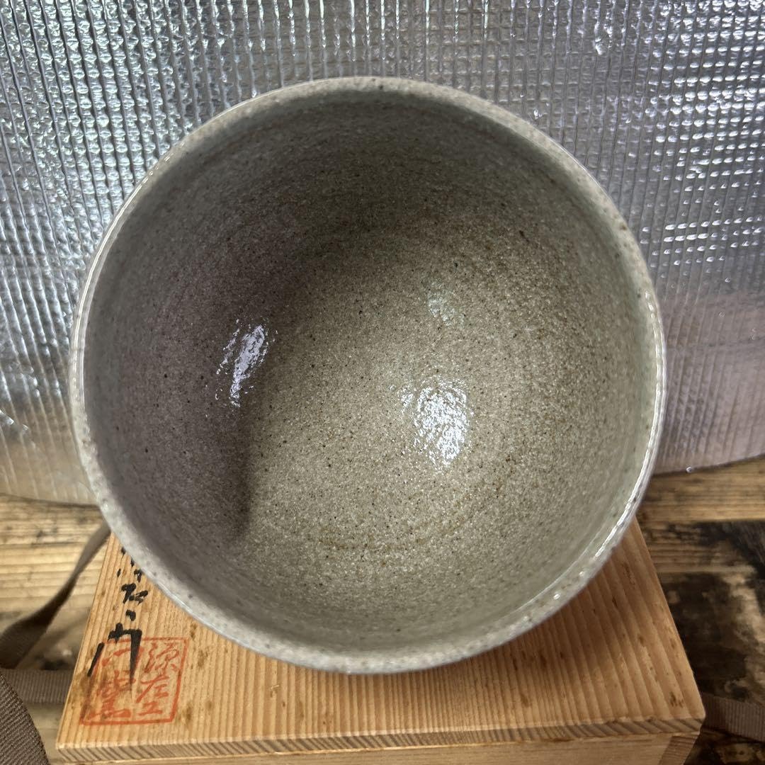 Tea utensils, Matcha bowl, Karatsu-yaki, Ekaratsu Takemura Genzaemon *Wooden box is not included if shipped overseas