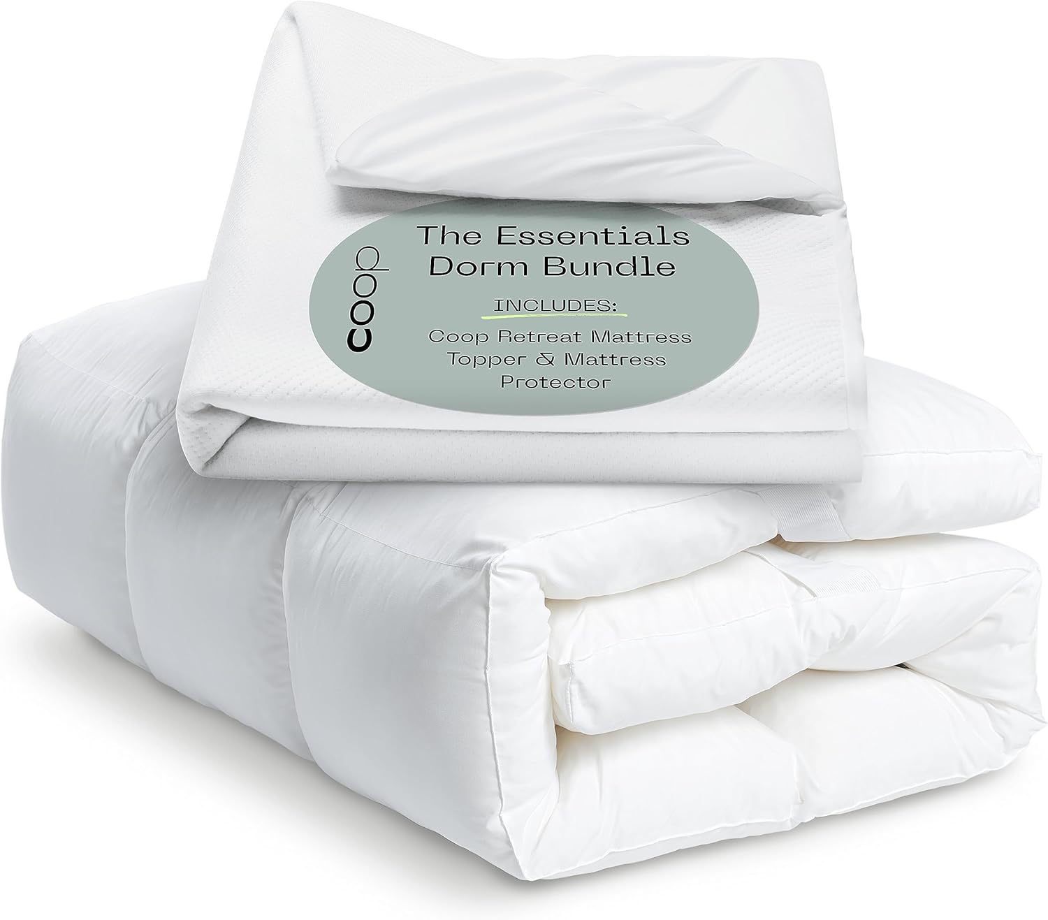 Coop Home Goods The Essentials Dorm Bundle, Twin XL (1