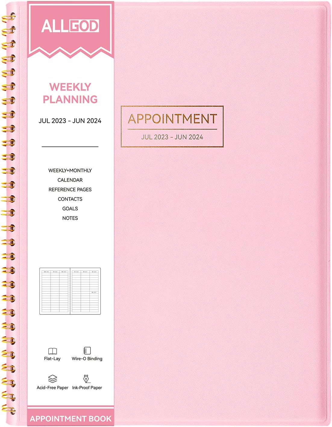 weekly-appointment-book-2023-2024-daily-hourly-planner-jul-2023-jun