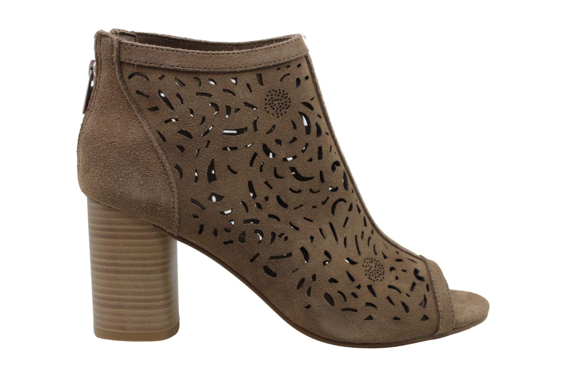 American Rag Womens Glia Suede Perforated Shooties, Taupe Suede, 7