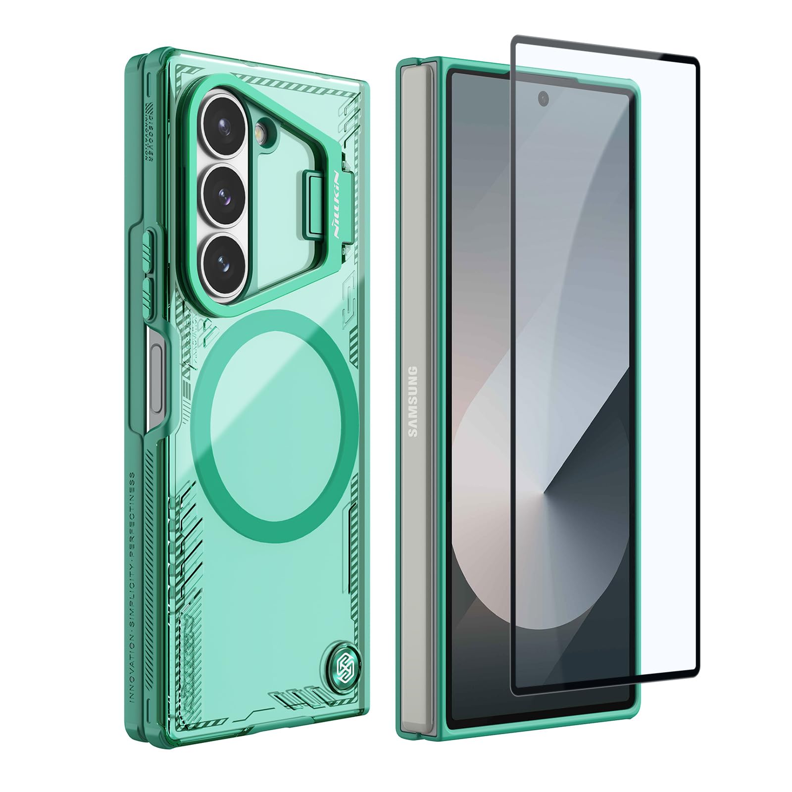 Amazon.com: Nillkin for Galaxy Z Fold 6 Magnetic Case with Screen