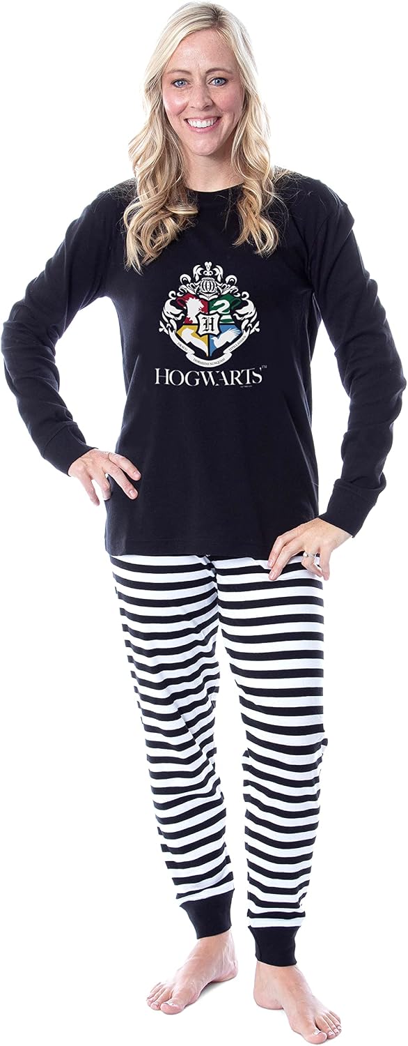 INTIMO Harry Potter Wizarding World The Marauder's Map Mischief Managed Sleep 2 Piece Pajama Set