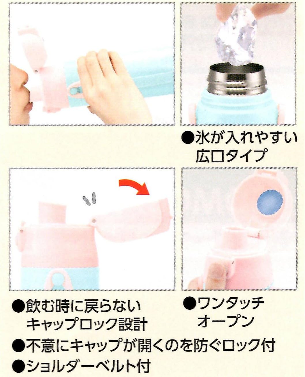 Skater Children 2WAY Stainless Steel Water Bottle Cup with Plarail 2018 Model Year for The New Pattern SKDC4