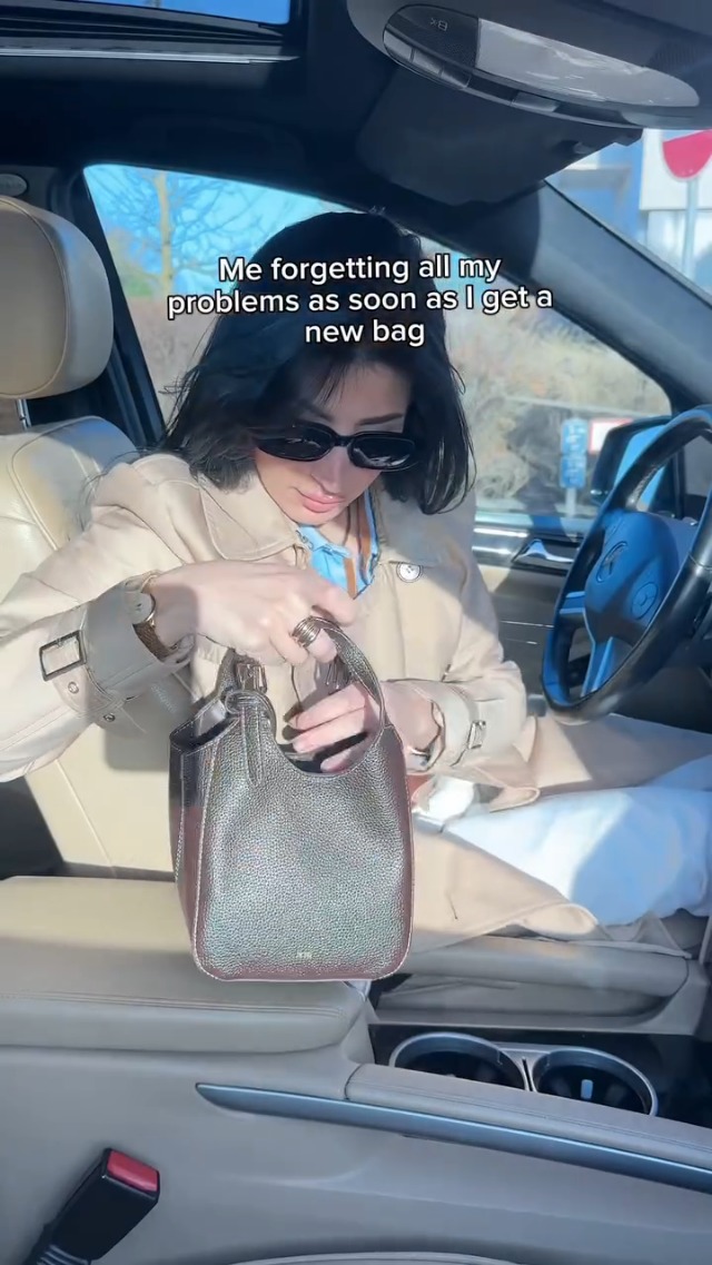 JW PEI Bolso tote Ines Padlock para mujer miniatura 5