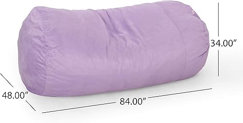 Miniatura 24 de Christopher Knight Home Puf, 7 pies, espuma marina verde azulado Sea Foam Teal,Carbón vegetal,Azul medianoche,Rojo -,rosado rosa (Rose Petal