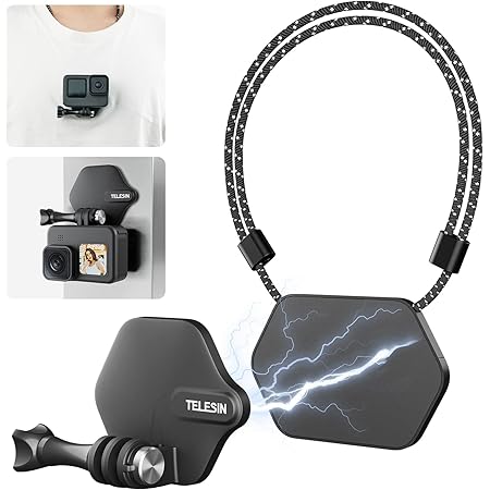 TELESIN agnetische Snap Halterung für GoPro Hero 11/10/9/8/7/6/5/ini