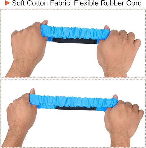 Miniatura 4 de PATIKIL Bandas de carreras de 3 patas, paquete de 10 lazos elásticos para fiestas de cumpleaños al aire libre, campo, día, carnaval, juego