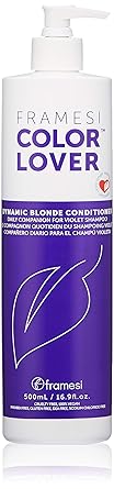 Framesi Color Lover Dynamic Blonde Conditioner, Purple Conditioner, Sulfate Free Conditioner, Color Treated Hair