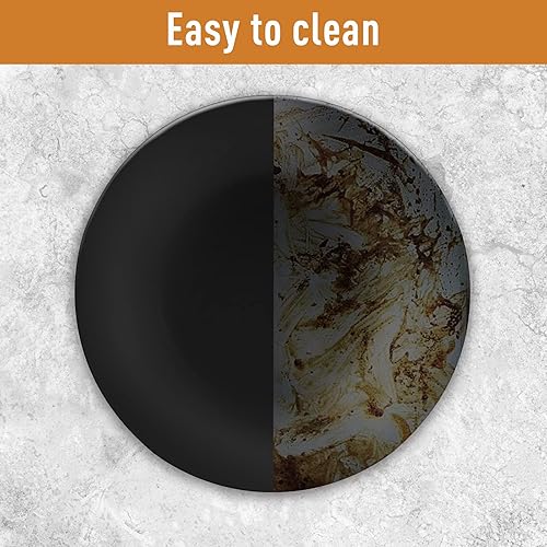 Miniatura 5 de Panghuhu88 Tazón de ensalada con tapa, juego de 3 (7 + 8.8 + 11 pulgadas) cuencos para servir con cubierta de bambú, tazón de fibra de bambú para