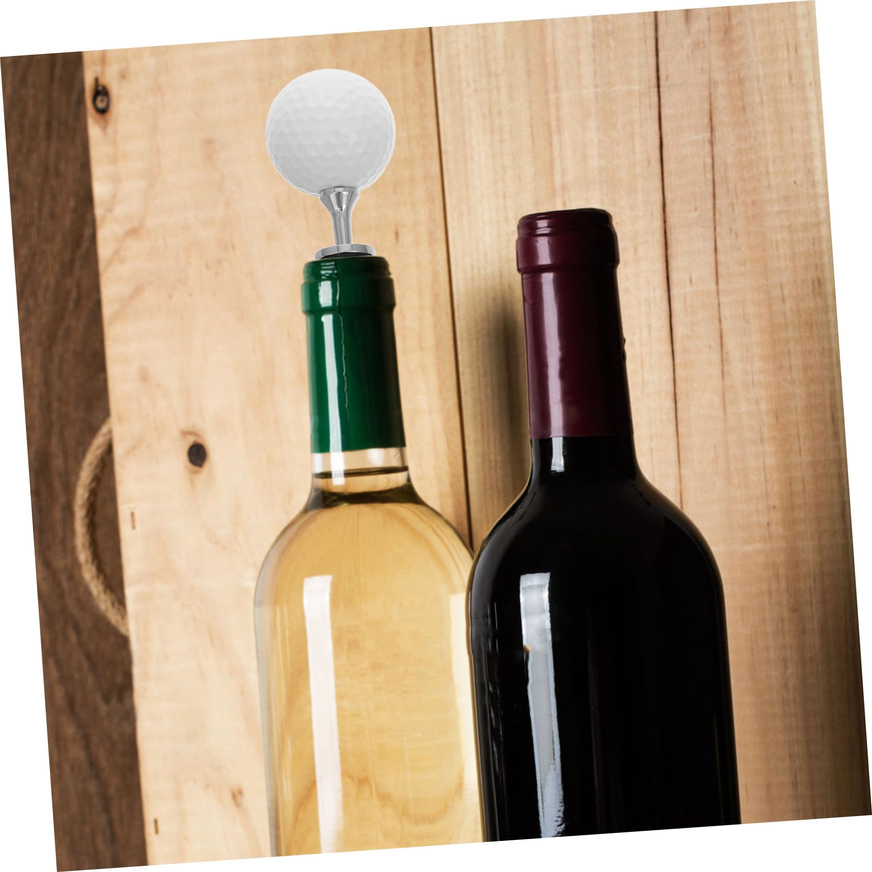 Apribottiglie da Golf Set 1 Pezzo in Acciaio Inox, Argento | Festival Birra Decor, Apri Bottiglie di Vino e Strumento per Aprire la Birra, Stile Moderno