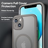 Vista 197 de ImpactStrong Magnetic Guard Designed for iPhone 14 Pro Max Case [Camera Protection] [Military Grade Drop Tested] [Compatible with MagSafe] Slim Black