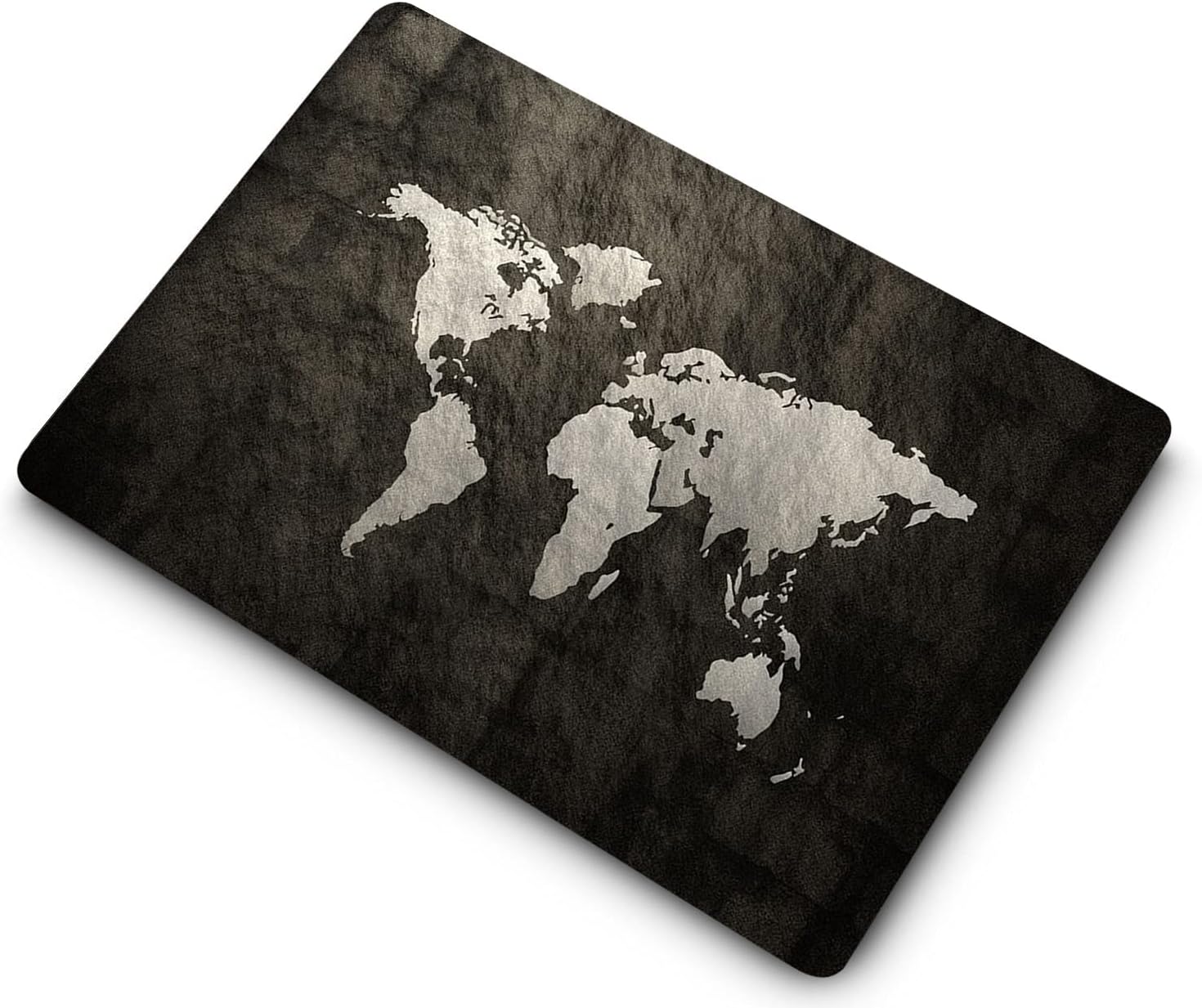 Laptop Case Compatible with MacBook Air 13 inch Case 2017 2016 2015 2014 2013 2012 2011 2010 Release Model A1466 A1369, Plastic Hard Shell Case Cover & Keyboard Cover Skin - World map