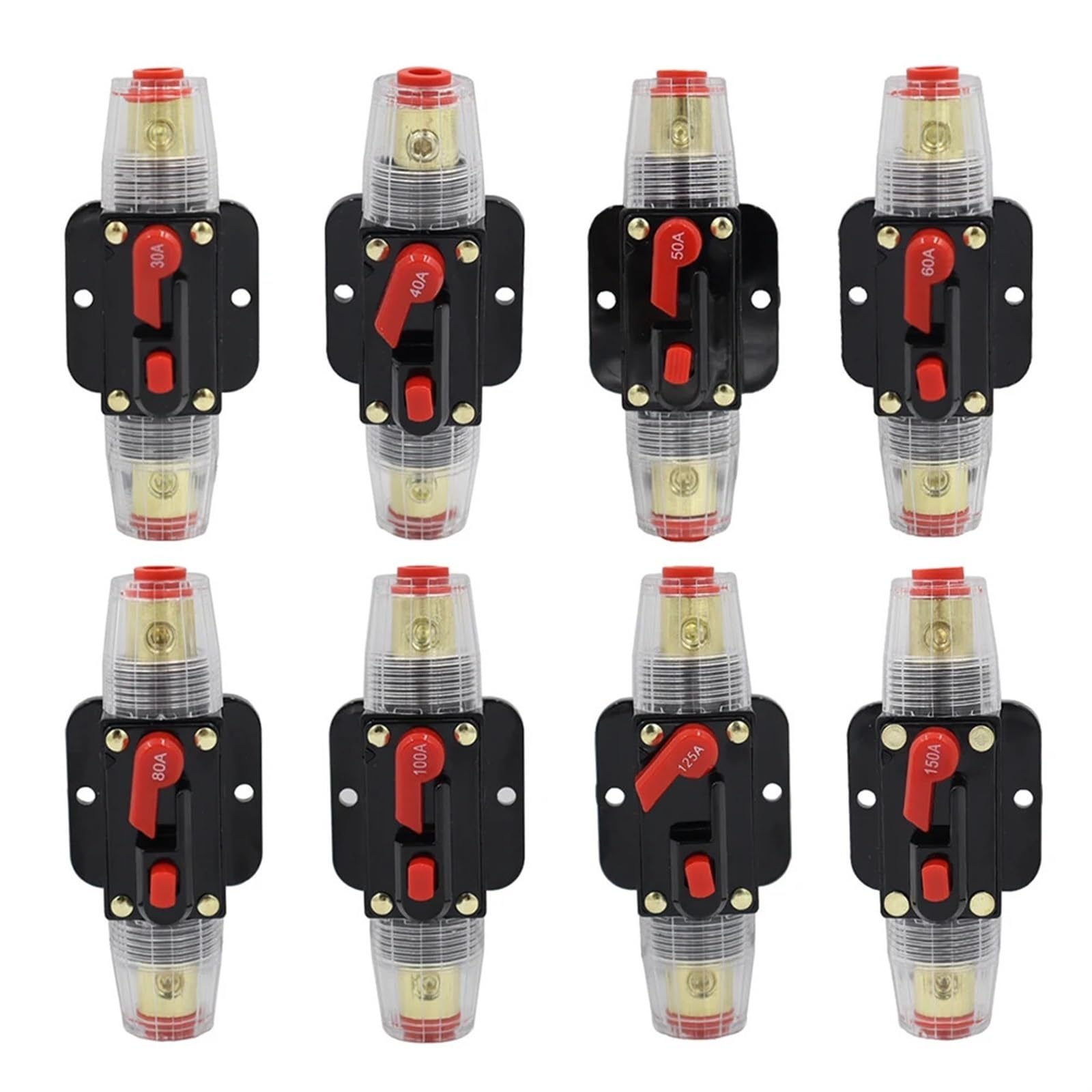 Disjoncteur audio voiture 100A 12V haut de gamme pour amplification de puissance stable
