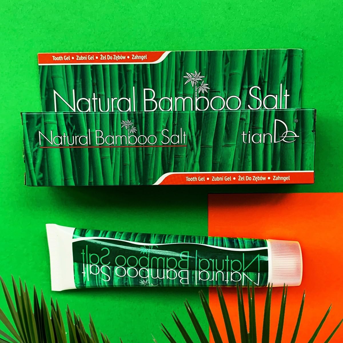 TianDe 60141 Natural Bamboo Salt Toothpaste Gel 120g : Amazon.com