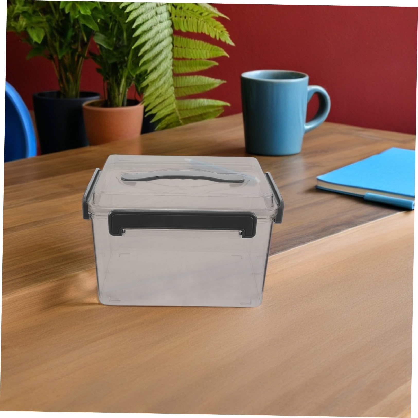 SHINEOFI Kameralinsen Aufbewahrungsbox aus Acryl Transparent Leicht und Tragbar für Kameraobjektive und Digitalkamera Zubehör für Fotografen Beim Bergsteigen und Outdoor Einsatz