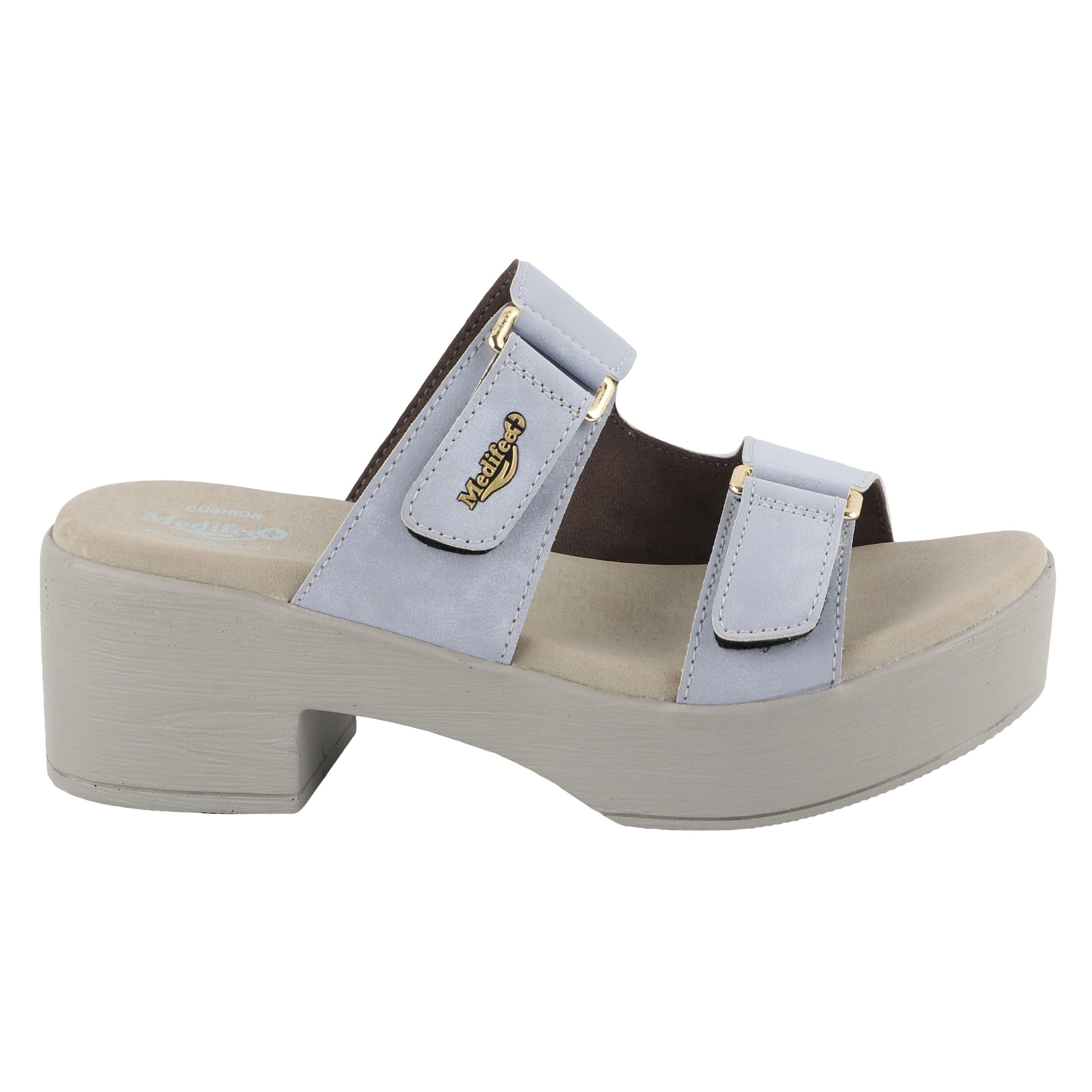 See full amazon price history chart for Medifeet Women’s Dual Strap Buckle Slip-On Heels (BLUE, 7) Medifeet Women’s Dual Strap Buckle Slip-On Heels (BLUE, 7) (B0CMJ3PCJQ) Amazon Price History, Amazon Price Tracker