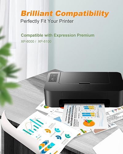 Miniatura 2 de MILEKO Remanufactured 302XL Ink Cartridges Multipack Replacement for Epson 302 Ink Cartridges 302 XL T302 T302XL to Work for Epson XP-6100 XP-6000