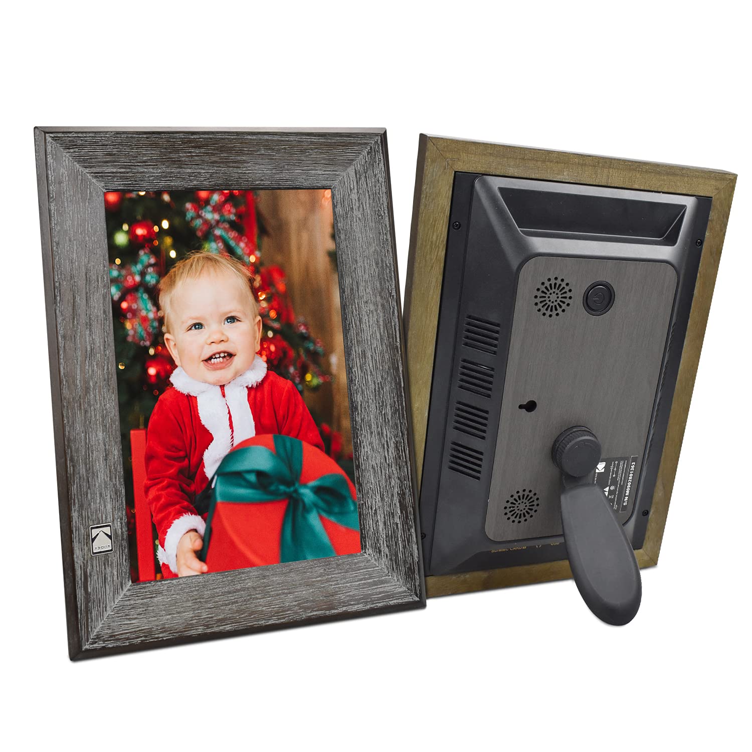 Sponsored Ad – Digital Picture Frame, 10.1 Inches, KODAK WLAN Digital Picture Frame, 1013 W, Wooden Electronic Picture Frame with 32 GB Memory, HD IPS Touch Screen, Share Photos via App, Automatic Rotation