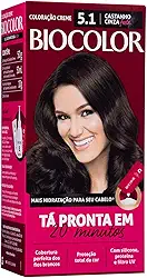 Biocolor Tinta De Cabelo Mini Kit Castanho Festa 5.1