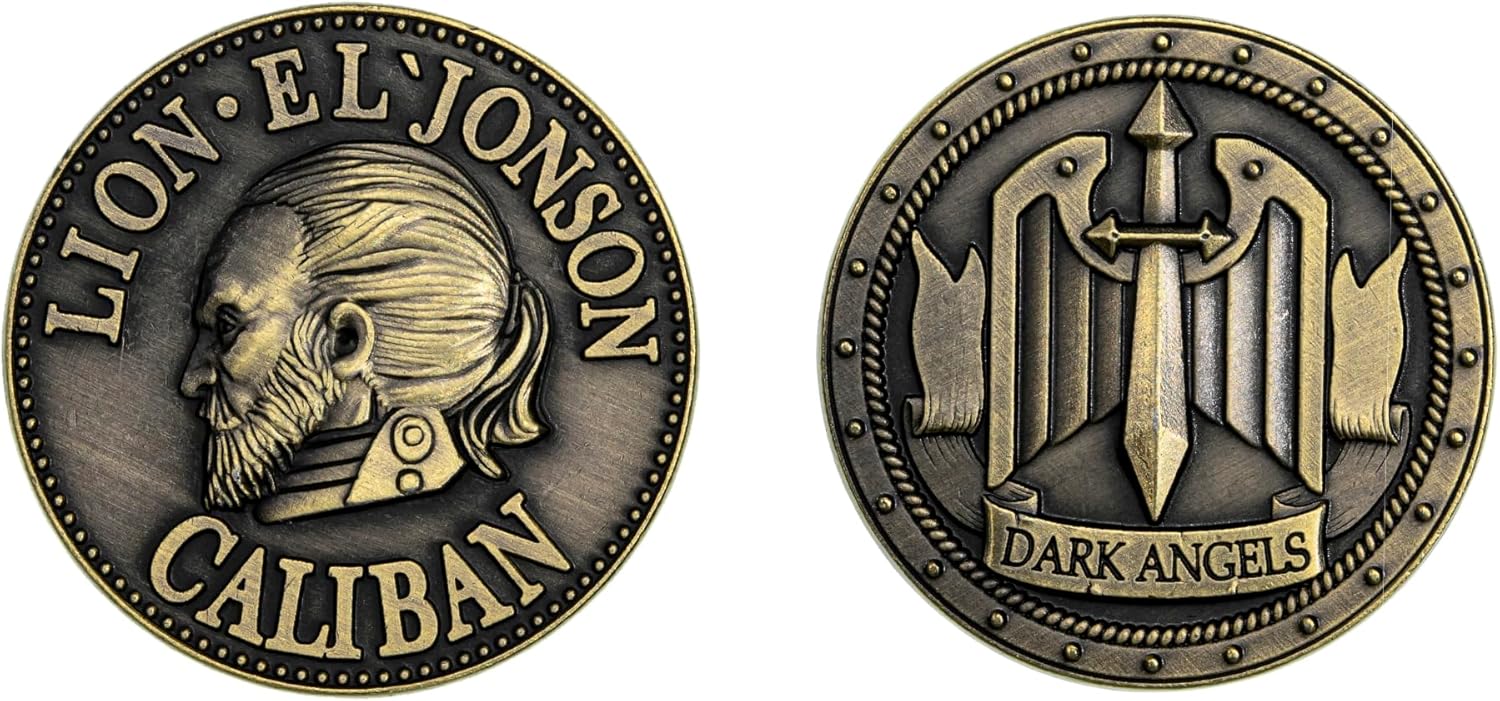 Starforged Warhammer 40K Dark Angel Lion El'Jonson Bronze Bust Seal Wax Set Other