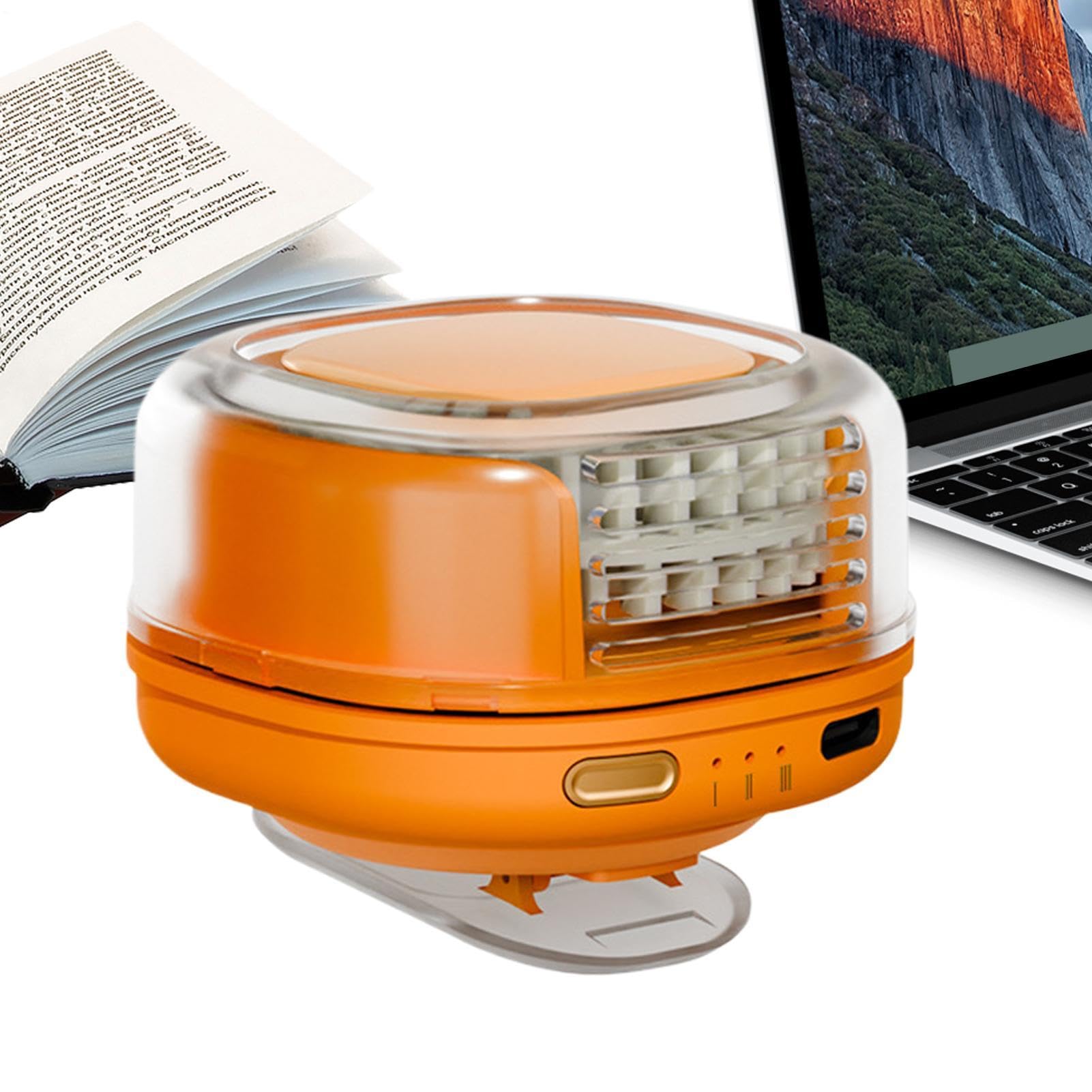 Ventilateur de chemise portable sans pales silencieux avec pince pour camping